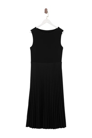 Vestido midi - Negro