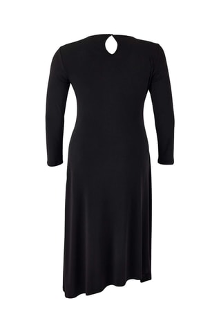 Vestido midi - Negro