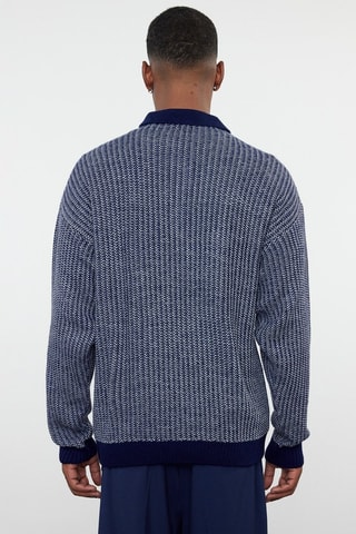 Jersey - Blanco y azul