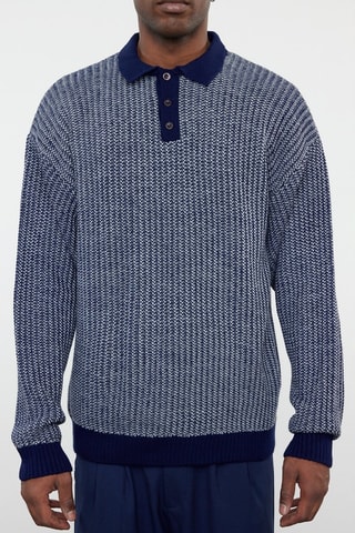 Jersey - Blanco y azul
