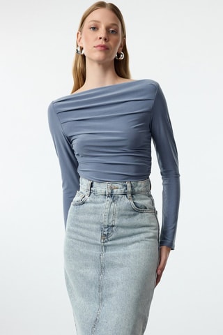 Top - Azul
