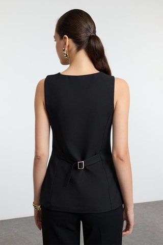 Chaleco de traje - Negro