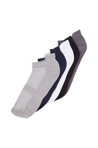5 pares de calcetines cortos - Multicolor