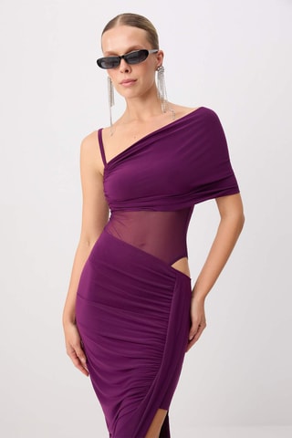 Robe longue - Violet