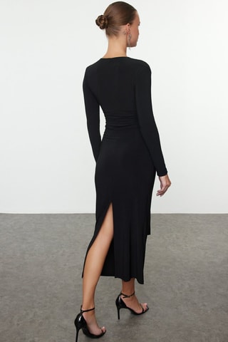 Robe fourreau - Noir
