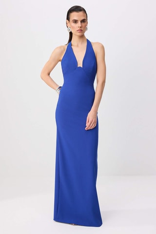 Robe longue - Bleu