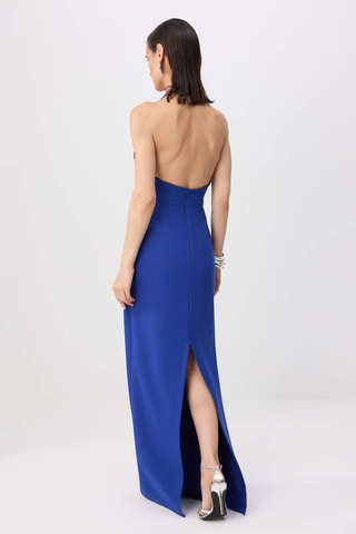 Robe longue - Bleu