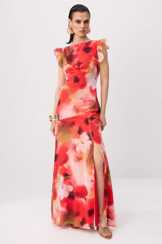 Robe longue - Multicolore