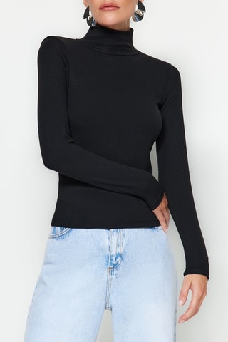 Jersey fino - Negro