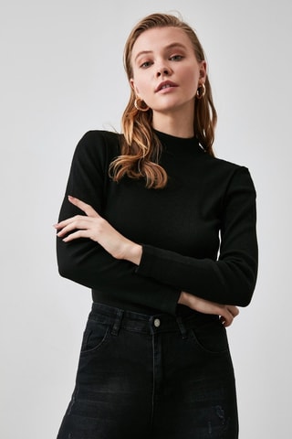 Jersey fino - Negro
