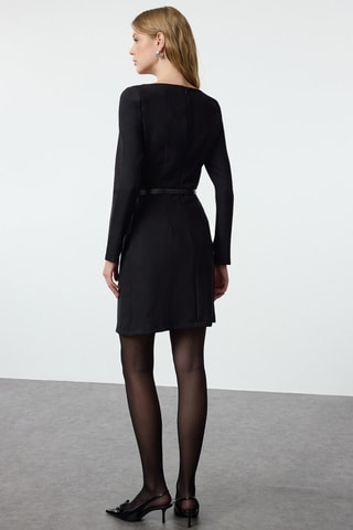 Vestido de tubo - Negro