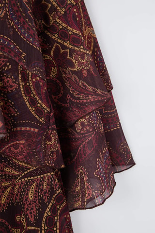 Robe volantée - Multicolore