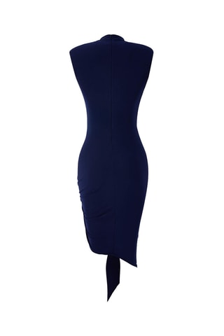 Robe droite - Bleu marine