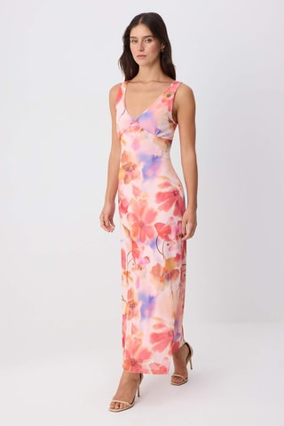 Robe longue - Multicolore