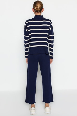Jersey y pantalón - Blanco y azul