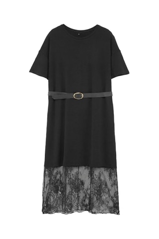 Robe midi - Noir