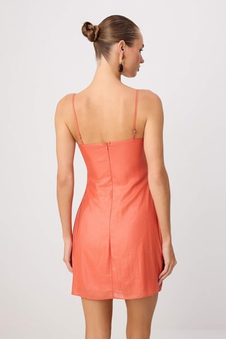 Vestido recto - Naranja