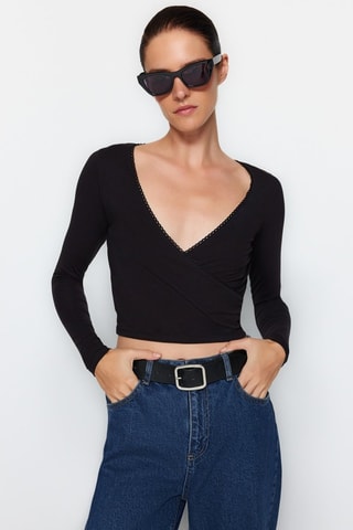 Crop top - Negro