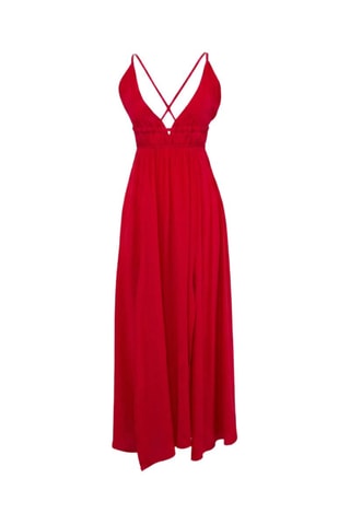 Robe longue - Rouge