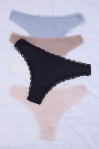 5 bragas brasileñas - Multicolor