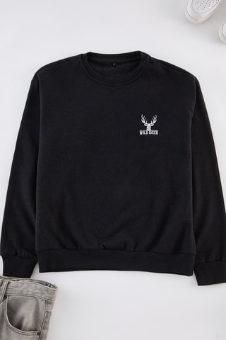 Sudadera oversize - Gris