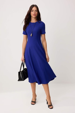 Vestido midi - Azul