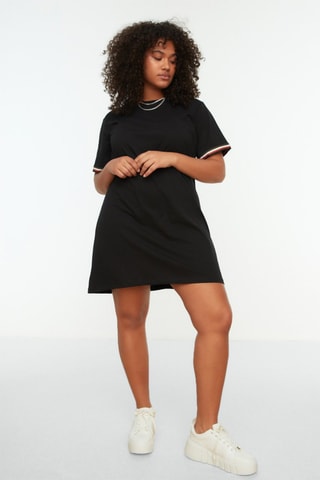 Vestido Plus Size - Negro