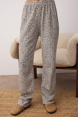 Pijama de 3 prendas - Blanco, negro y amarillo
