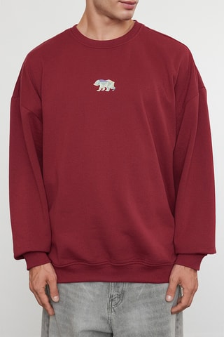 Sudadera - Burdeos