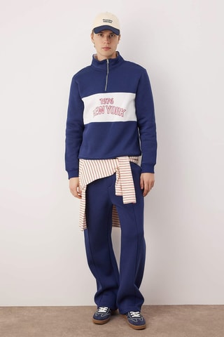 Sudadera y pantalón de chándal - Azul marino