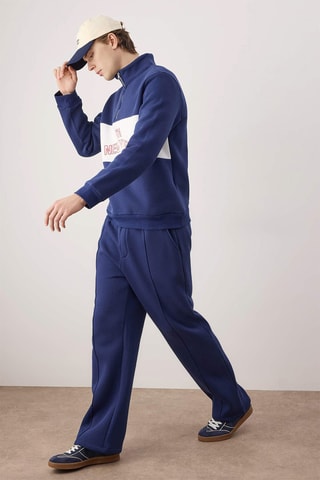Sudadera y pantalón de chándal - Azul marino