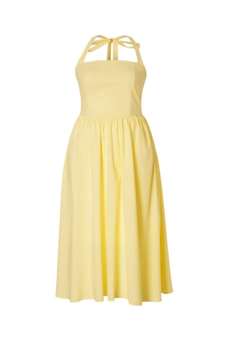 Vestido midi - Amarillo