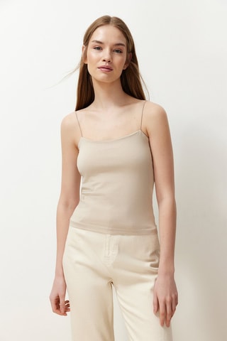 3 tops - Beige, blanco y negro