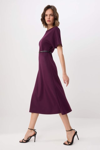 Vestido midi - Violeta