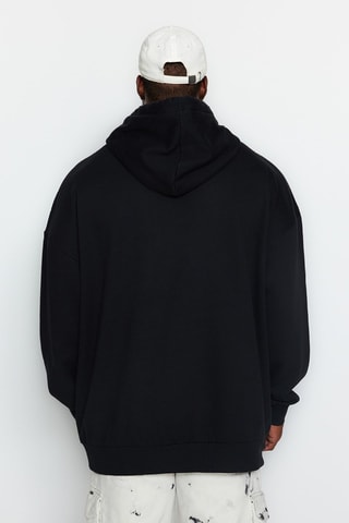 Sudadera con capucha - Negro