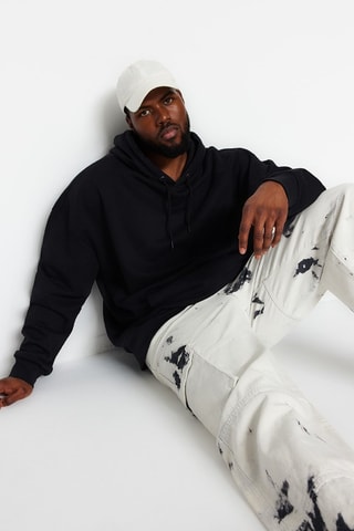 Sudadera con capucha - Negro