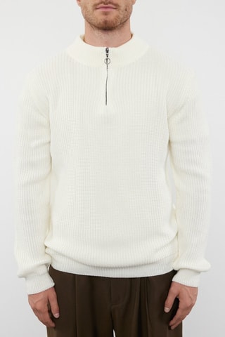 Jersey regular fit - Blanco