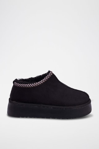 Botines de nobuk - Negro