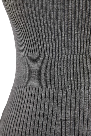 Vestido jersey - Gris oscuro
