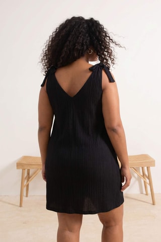 Vestido recto - Negro
