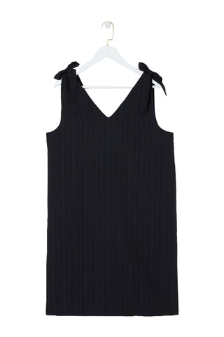 Vestido recto - Negro
