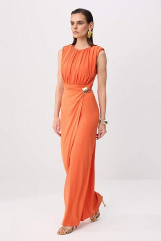Vestido largo - Naranja