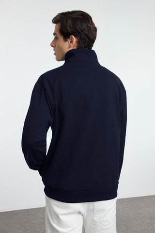 Sudadera oversize - Azul