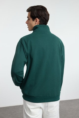 Sudadera oversize - Verde