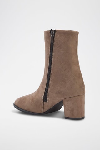 Botines de nobuk - Marrón