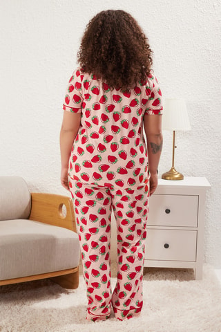 Pijama de 3 prendas - Rosa