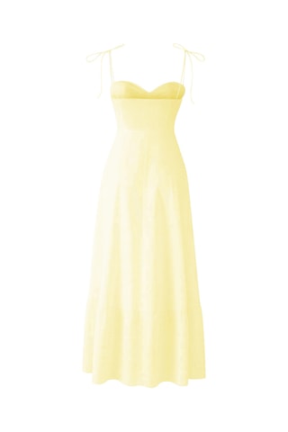 Vestido largo - Amarillo