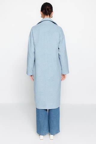 Abrigo oversize - Azul