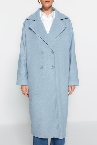 Abrigo oversize - Azul