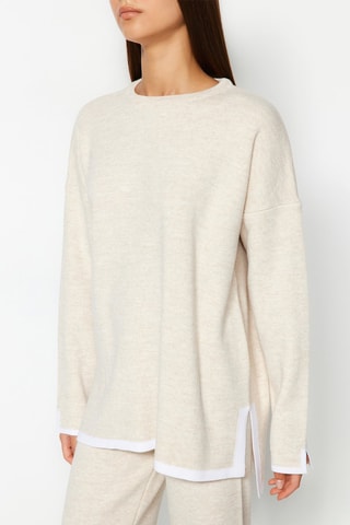 Jersey y pantalón - Beige